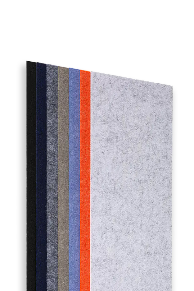 Akustické panely z polyesterových vláken