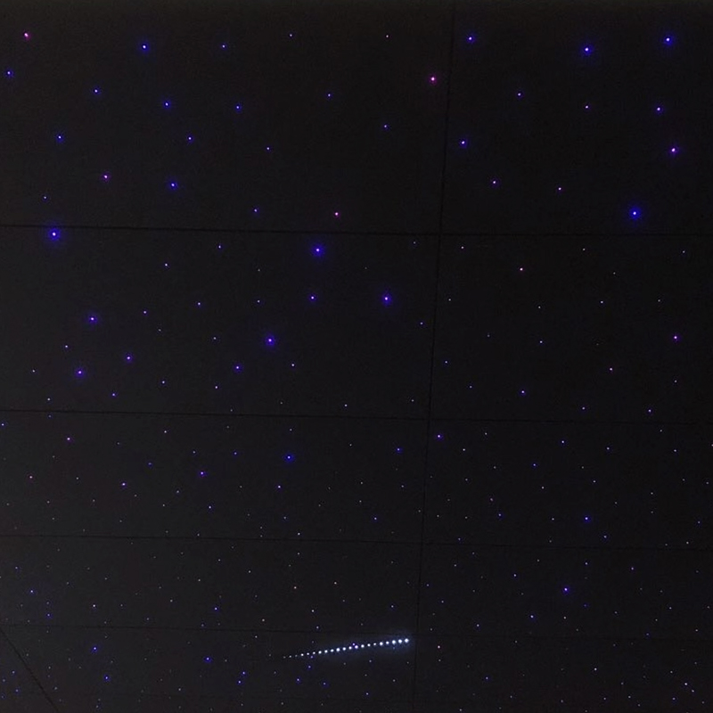 Spesonic akustická vláknová optika Starry stropní panel Akustický hvězdicový strop z polyesterových vláken Starlight Spesonic akustická vláknová optika Starry stropní panel Akustický hvězdicový strop z polyesterových vláken Starlight