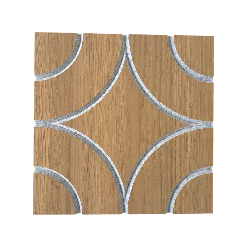 Prémiové moderní designové dřevěné akustické panely pro domácí kancelář Školní hotelové nástěnné panely s vynikající absorpcí zvuku