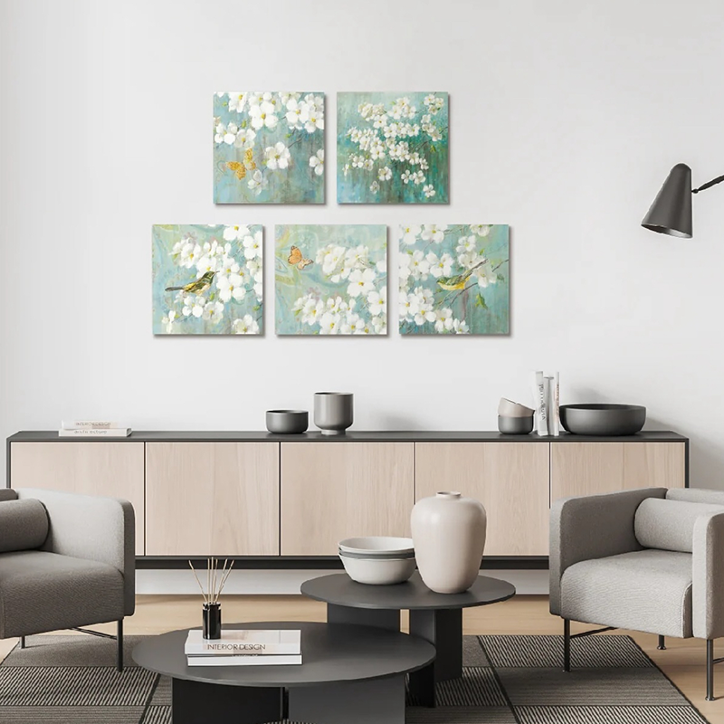 Nástěnné akustické panely s přenosem tepla v moderním stylu – HD, zvuk pohlcující, pro ložnici/obývací pokoj