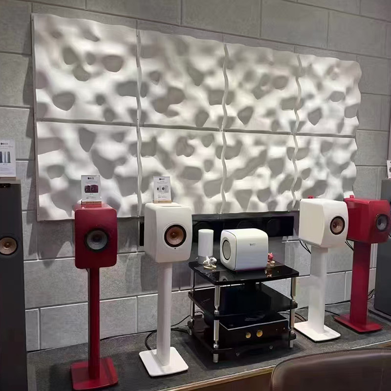 Moderní 3D barevný akustický panel akustického difuzoru Dekorativní design stropní stěny pro aplikaci v hale K dispozici je grafický design Moderní 3D barevný akustický panel akustického difuzoru Dekorativní design stropní stěny pro aplikaci v hale K dispozici je grafický design