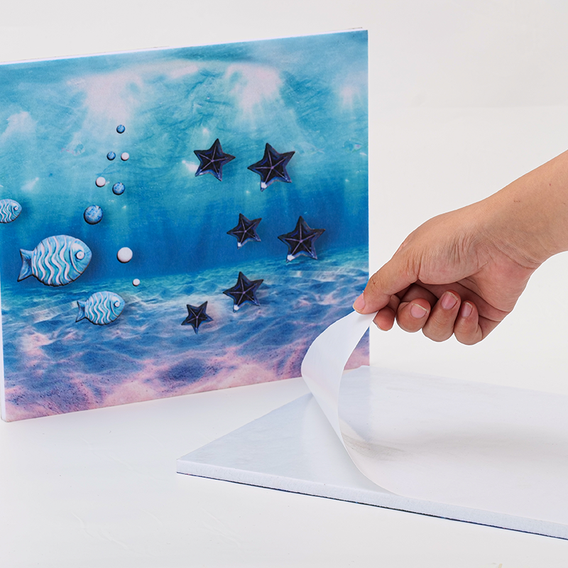 Akustické nástěnné malby HD Heat Transfer – přizpůsobitelné, snižující hluk, ideální pro školy/auly