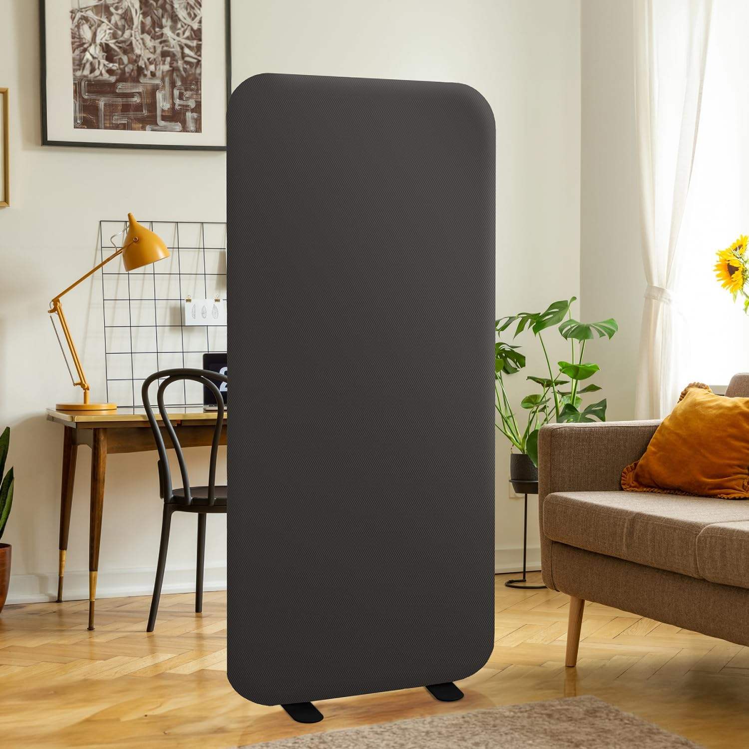 Akustické dělicí zástěny Moderní pro kancelářský a domácí design Podlahový polyesterový dělicí příčka Kancelářský nábytek Školní přepážka