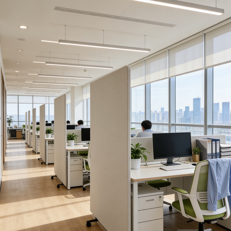 Přizpůsobitelné velikosti 1700×1200×28 mm obrazovka pohlcující zvuk, akustický podlahový dělič